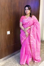 Halfsilk Jamdani Saree/হাফসিল্ক জামদানি শাড়ী - 03 - Image 2