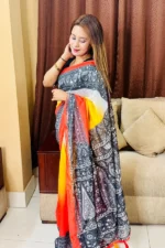 kathial Silk Saree/কাঠিয়াল সিল্ক শাড়ী - Image 2