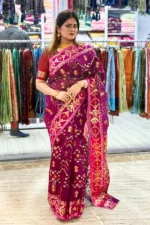 Halfsilk Jamdani Saree/হাফসিল্ক জামদানি শাড়ী - 07 - Image 5