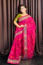Tantuja Tat Saree/তন্তুজ তাঁত শাড়ী-2 - Image 3