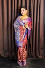 Baluchar Katan Saree/বালুছার কাতান শাড়ী