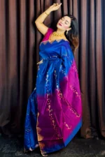 Half Silk Tat Saree/হাফ সিল্ক তাঁত শাড়ী-2 - Image 5