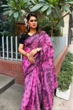 Halfsilk Jamdani Saree/হাফসিল্ক জামদানি শাড়ী - 06