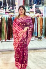 Halfsilk Jamdani Saree/হাফসিল্ক জামদানি শাড়ী - 07 - Image 3