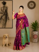 Halfsilk Jamdani Saree/হাফসিল্ক জামদানি শাড়ী-20