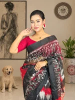 Cotton Saree- কটন শাড়ি-07 - Image 3