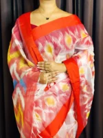 Cotton Saree- কটন শাড়ি-06 - Image 2