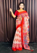 Cotton Saree- কটন শাড়ি-06 - Image 4