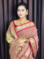 Cotton Saree- কটন শাড়ি-05 - Image 3